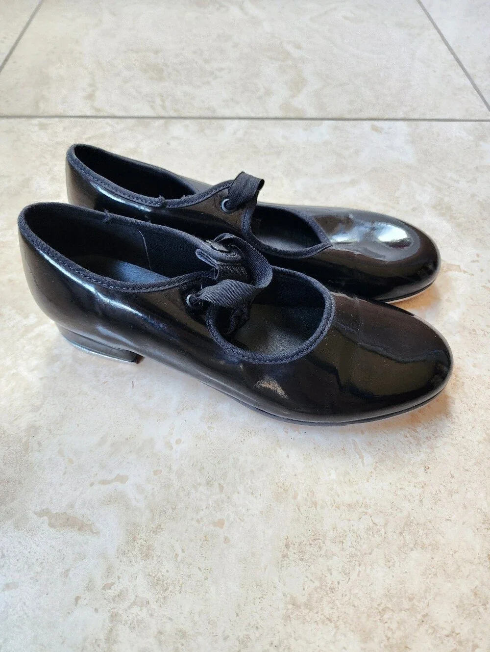 So Danca Kids Black Tap Dance Shoes 2